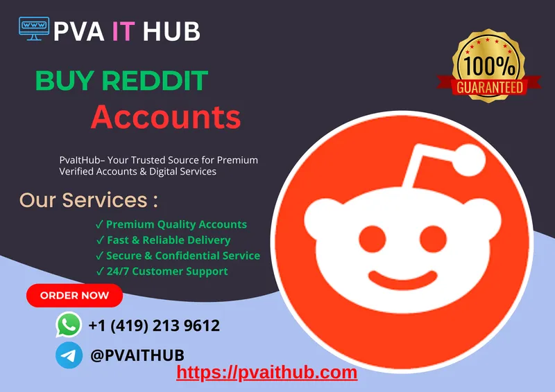 Buy Reddit Accounts – High-Quality Aged & Verified Reddit Accounts